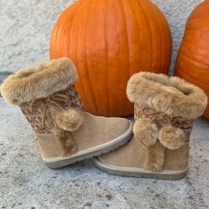 Michael kors kids boot tan